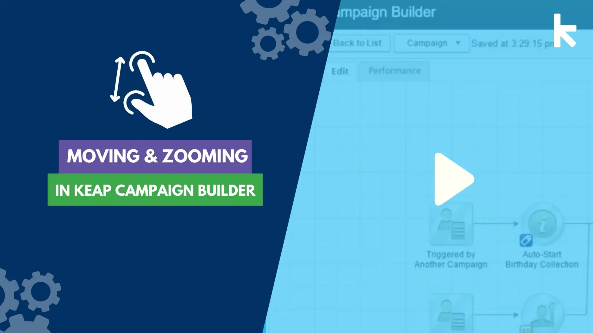 Moving And Zooming In Infusionsoft Campaign Builder