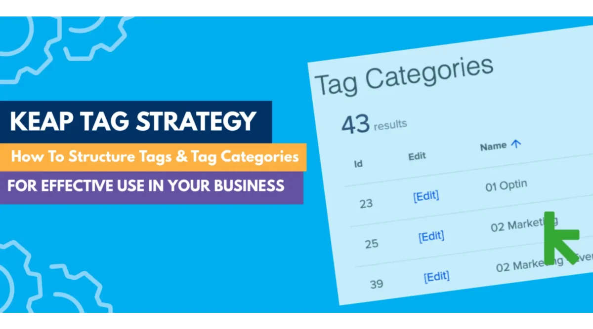 Infusionsoft Tag Strategy – How To Structure Tags & Tag Categories For Effective Use In Your Business