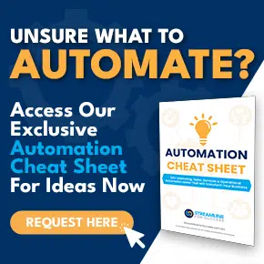Automation Cheat Sheet - Side Menu Offer