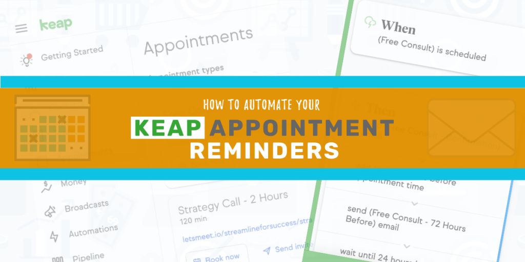 Keap Easy Automation Appointment Scheduled