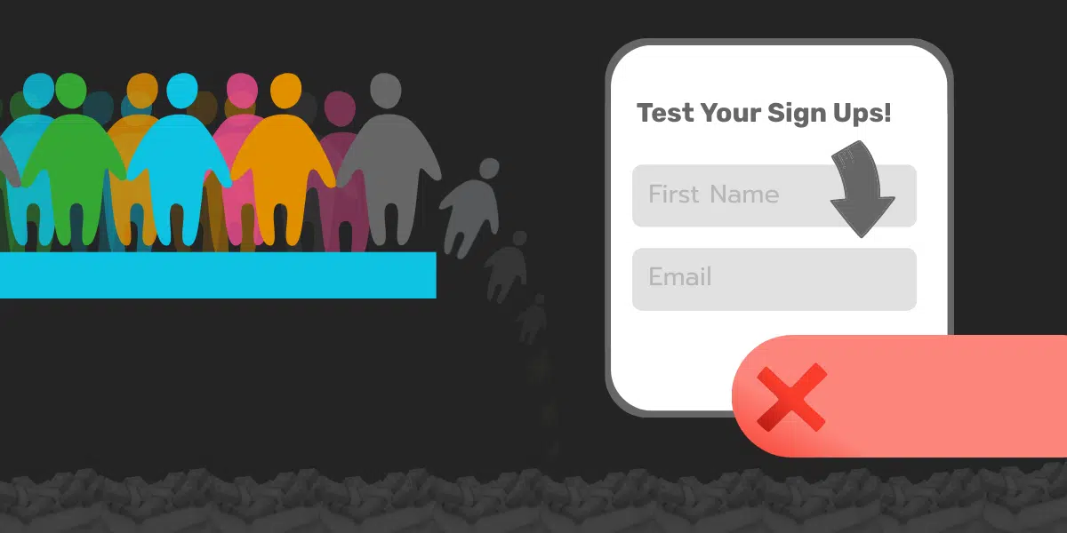 Test Sign Up Forms