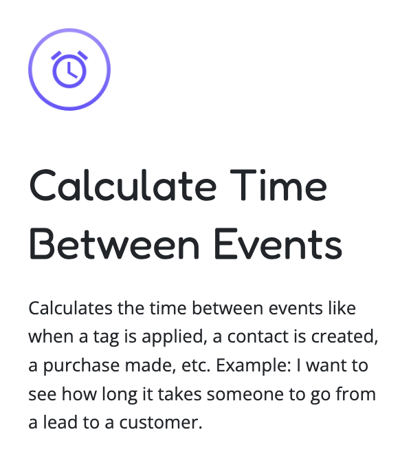 PlusThis Calculate Time Between Events