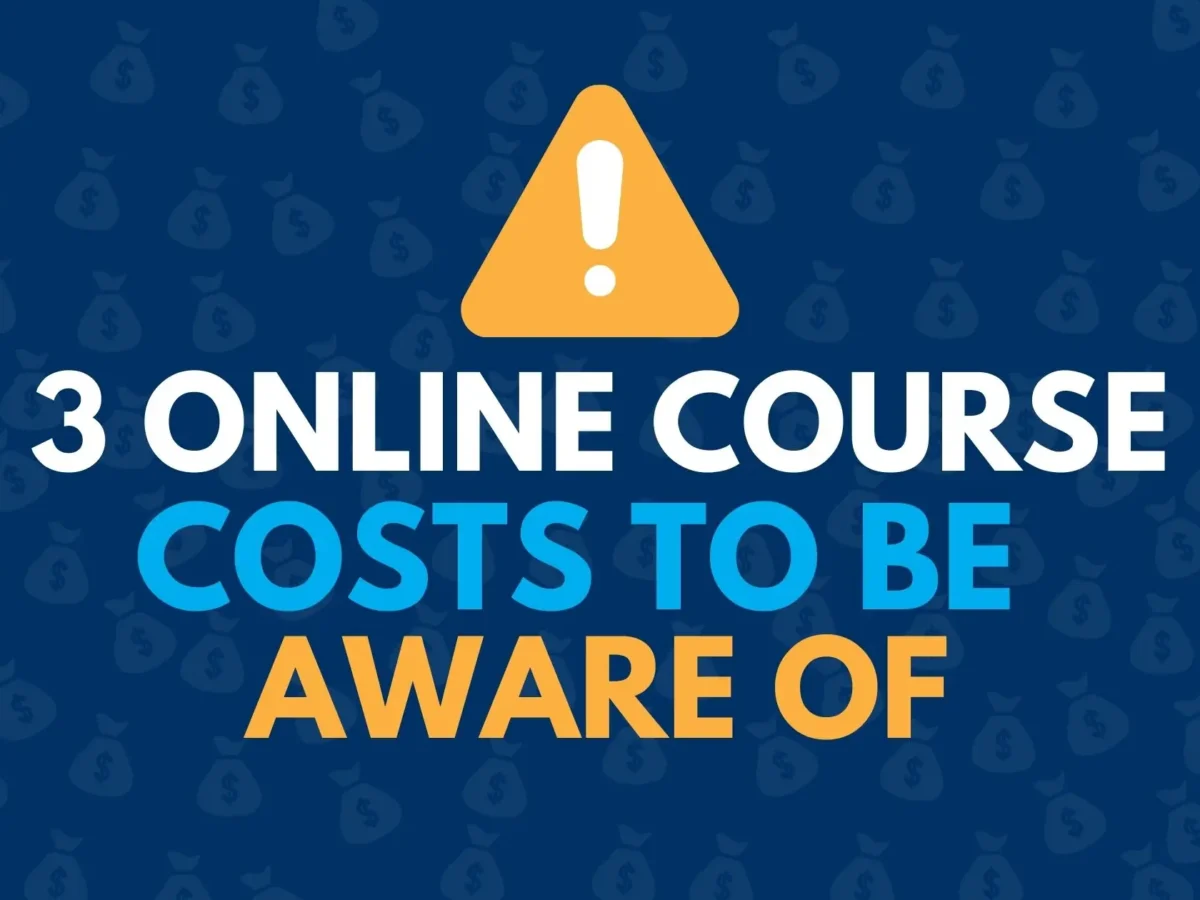 Online Course Setup Costs